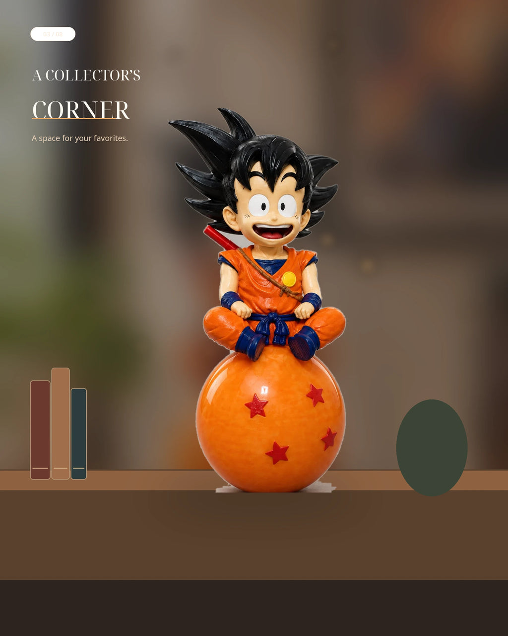 Young Goku Figurine on Dragon Ball – 3D Printed Collectible – PIXEL2REALITY